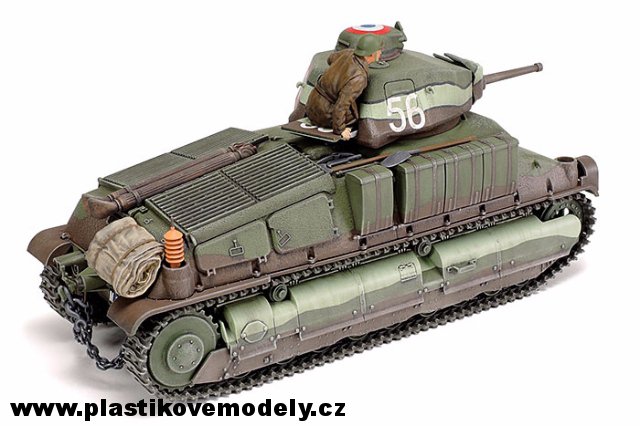 Tamiya Model tanku 35344 - French Medium Tank SOMUA S35 (Tamiya 1:35)