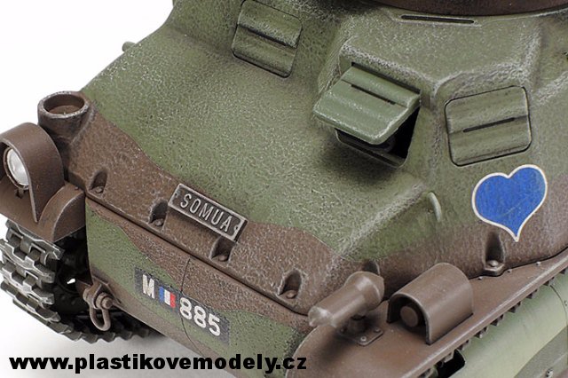 Tamiya Model tanku 35344 - French Medium Tank SOMUA S35 (Tamiya 1:35)