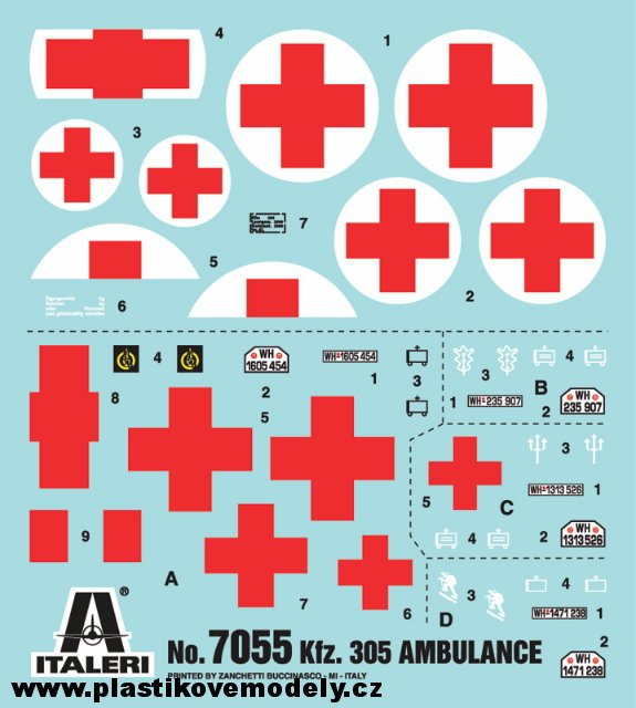 Kfz. 305 AMBULANCE (Italeri 1:72)