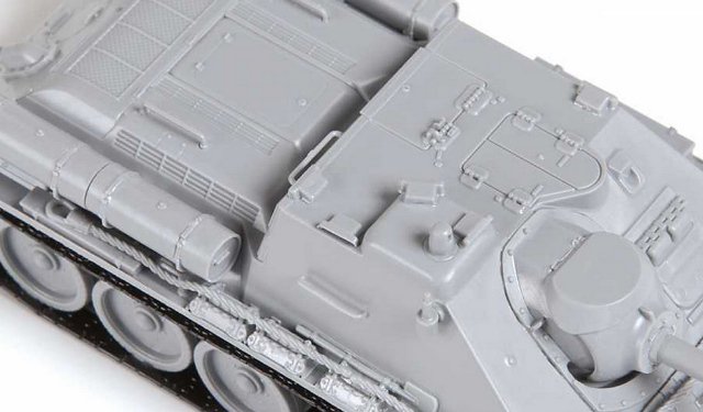 Soviet tank destroyer SU-85 (Zvezda 1:72)