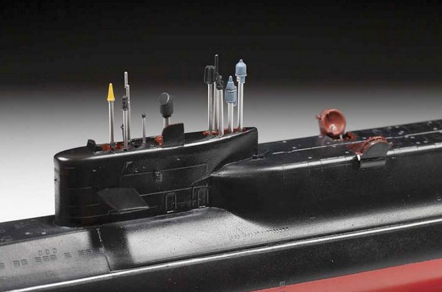 Ponorka Tula Submarine Delfin-Delta IV Class (Zvezda 1:350)