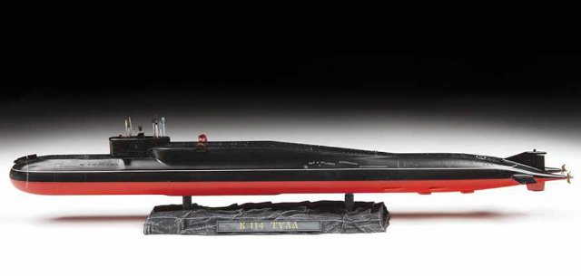 Ponorka Tula Submarine Delfin-Delta IV Class (Zvezda 1:350)