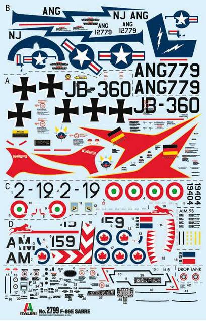 F-86E “Sabre” (Italeri 1:48)