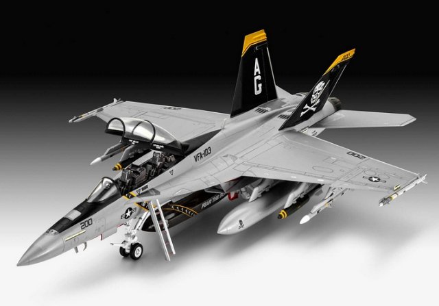 Set letadla F/A18F Super Hornet (Revell 1:72)