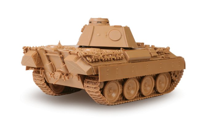 Tank Panther Ausf.D (Zvezda 1:35)