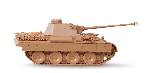 Tank Panther Ausf.D (Zvezda 1:35)
