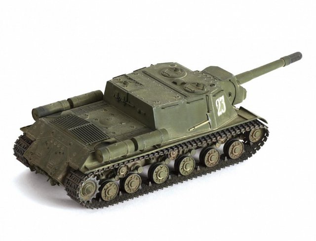 ISU-152 Soviet Self-propelled Gun (Zvezda 1:35)