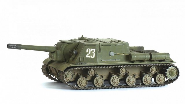 ISU-152 Soviet Self-propelled Gun (Zvezda 1:35)