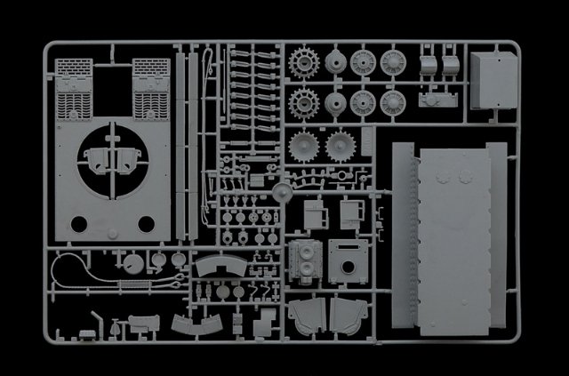 Tank Pz.Kpfw.VI TIGER I Ausf.E mid production (Italeri 1:35)