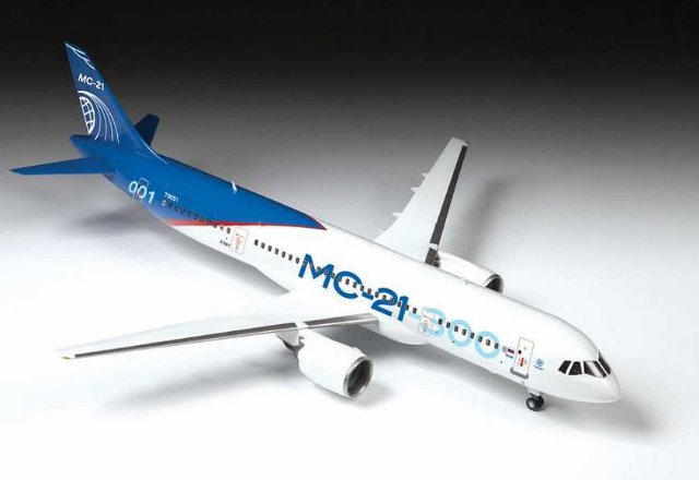 Civil Airliner MC-21-300 (Zvezda 1:144)