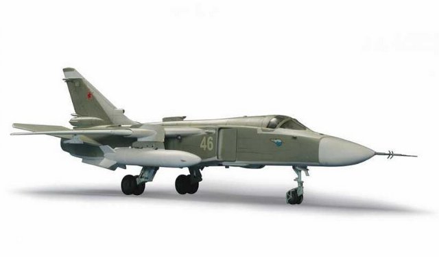 Front bomber Su-24M Fencer D (Zvezda 1:72)