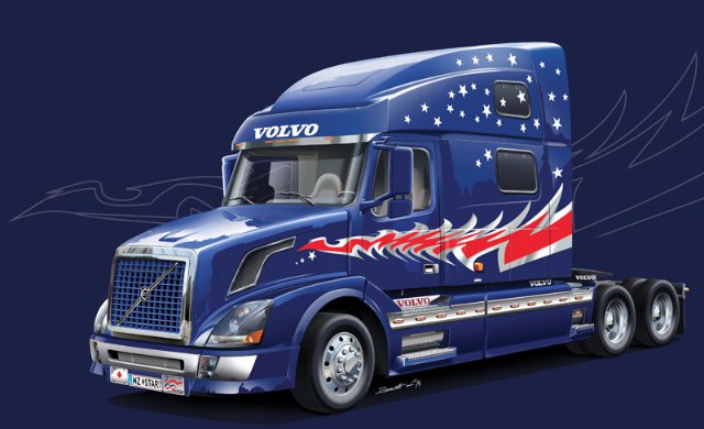 VOLVO VN 780 (Italeri 1:24) 