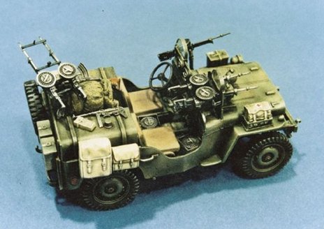 Jeep Willys MB COMMANDO CAR (Italeri 1:35) 