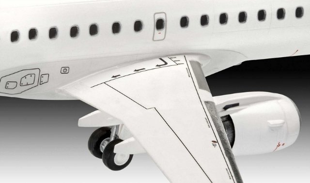 Embraer 190 Lufthansa New Livery (Revell 1:144)