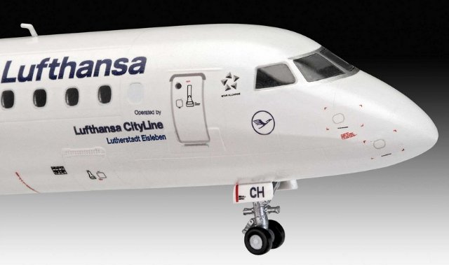 Embraer 190 Lufthansa New Livery (Revell 1:144)