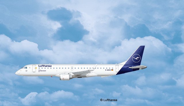 Embraer 190 Lufthansa New Livery (Revell 1:144)