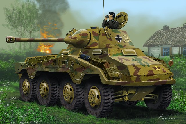 Sd.Kfz. 234-2 Puma (Revell 1:76)