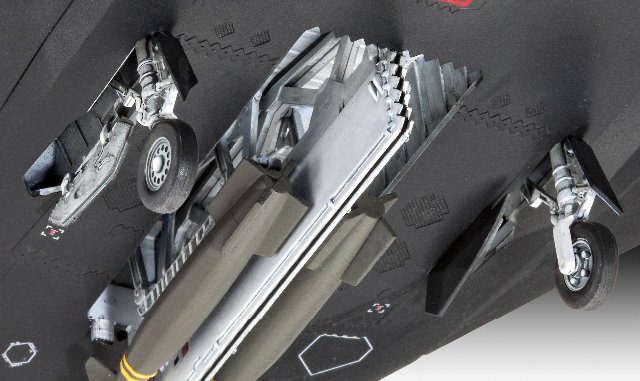 Lockheed Martin F-117A Nighthawk Stealth Fighter (Revell 1:72)
