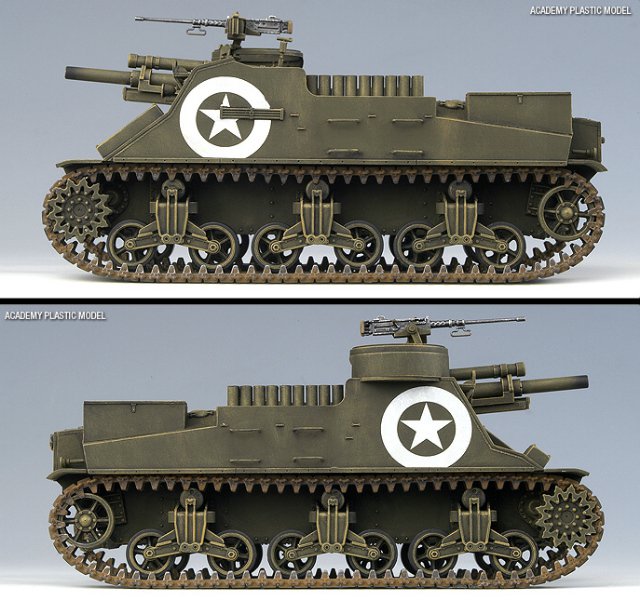 M7 PRIEST (U.S. HOWITZER MOTOR CARRIAGE) (Academy 1:35) 