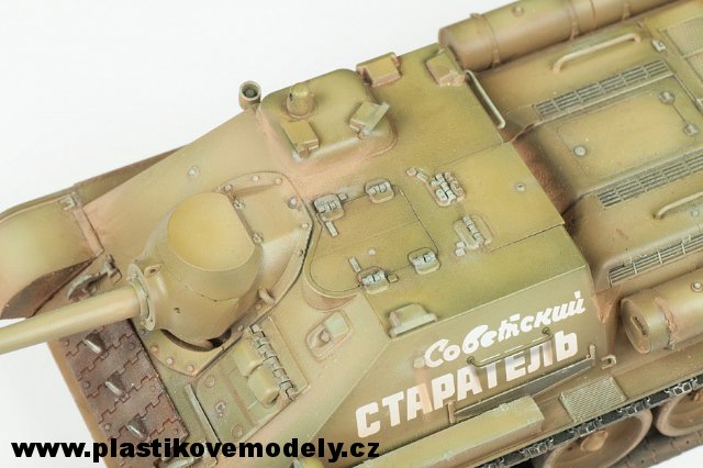 Samohybné dělo SU-85 (Zvezda 1:35)