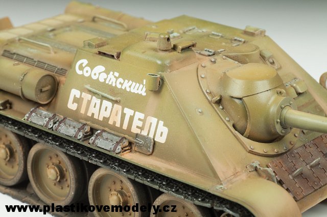 Samohybné dělo SU-85 (Zvezda 1:35)