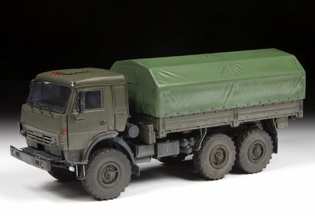 Russian three axle truck K-5350 MUSTANG (1:35)