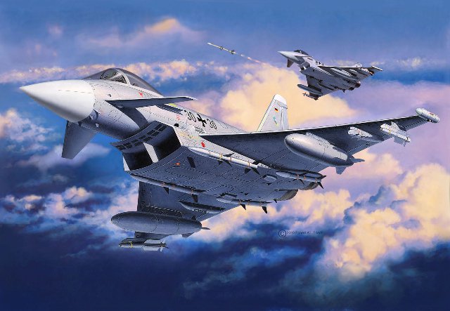64282 - ModelSet Eurofighter Typhoon (Revell 1:144) 