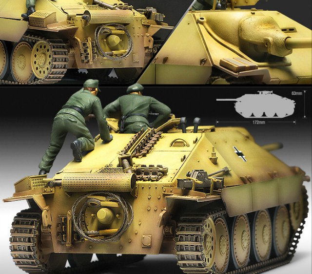 Jagdpanzer 38(t) Hetzer Early (Academy 1:35)