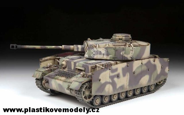 Tank Panzer IV Ausf.G (Zvezda 1:35)