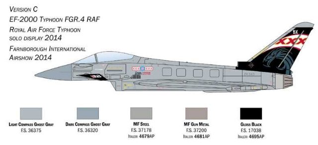 Eurofighter Typhoon EF-2000 In R.A.F. Service (Italeri 1:72)