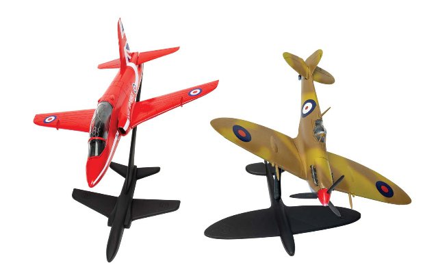 Set Best of British Spitfire and Hawk (Airfix 1:72)