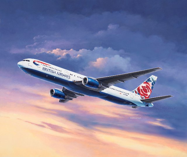 Boeing 767-300ER (British Airways Chelsea Rose) (Revell 1:144)
