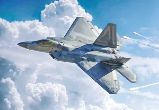 Lockheed Martin F-22A Raptor (Italeri 1:48)