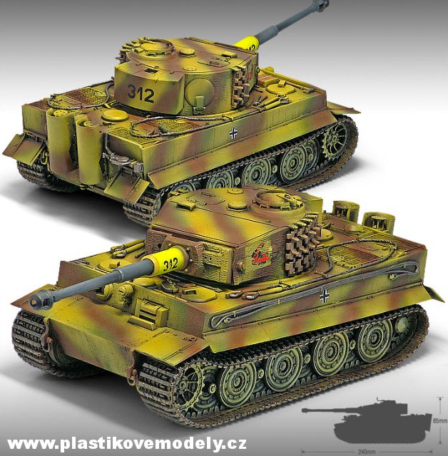 Tiger I Late Version (Academy 1:35)