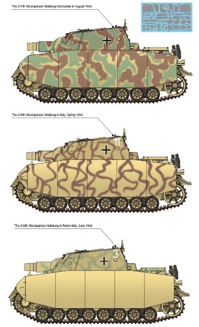 German Strumpanzer IV Brummbär Ver.Mid (1:35) 