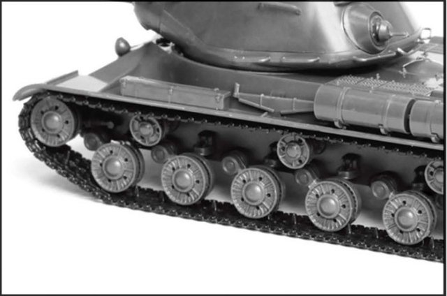 Snap Kit tank IS-2 Stalin (Zvezda 1:72)