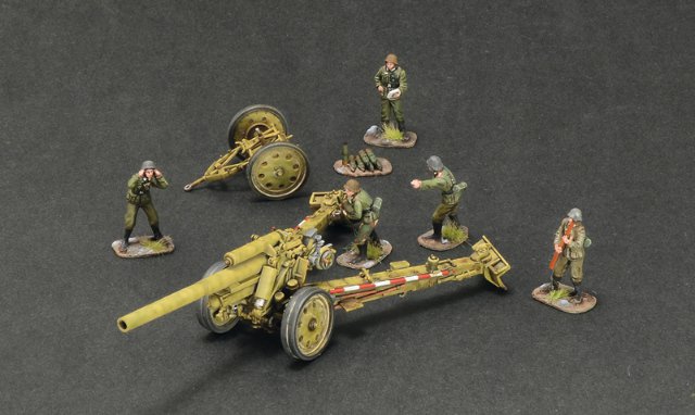 15 cm Field Howitzer - 10,5 cm Field Gun (1:72)