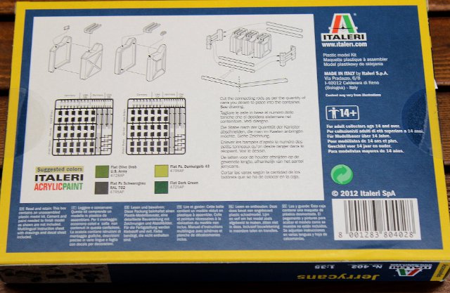 JERRYCANS (Italeri 1:35) 