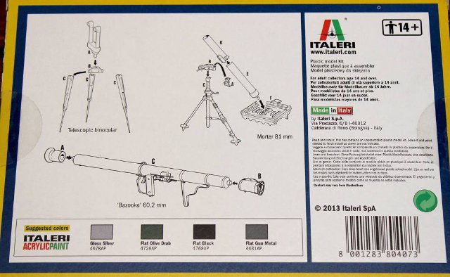 ACCESSORIES USA,GB (Italeri 1:35)