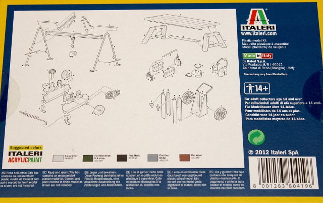 FIELD TOOL SHOP (Italeri 1:35)