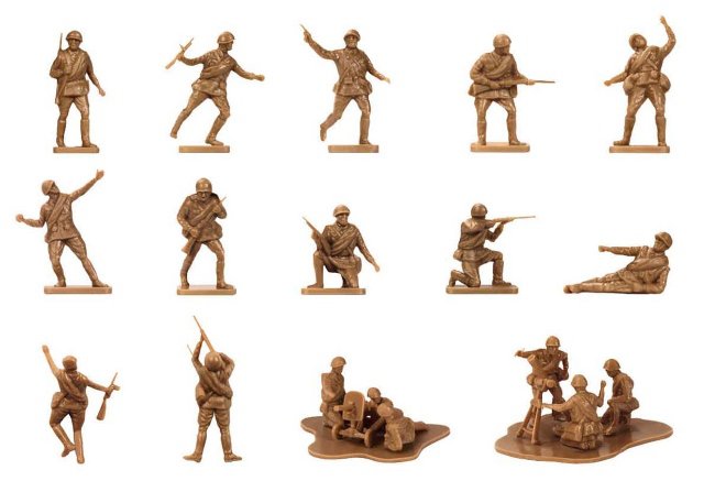 Russian Infantry (Airfix 1:76) 