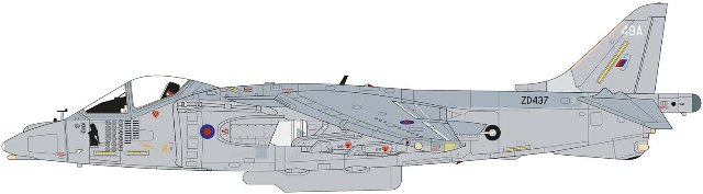 BAE Harrier GR9 (Airfix 1:72)