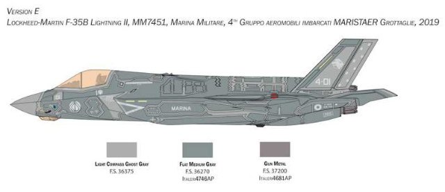 F-35B STOVL version (Italeri 1:48)