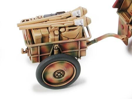 Kettenkraftrad w-Cart+Goliath (Tamiya 1:48)