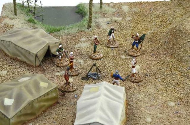 Diorama Beau Geste - Algerian Tuareg Revolt (Italeri 1:72)