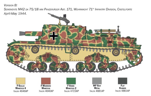 Semovente M42 da 75/18 (Italeri 1:35)