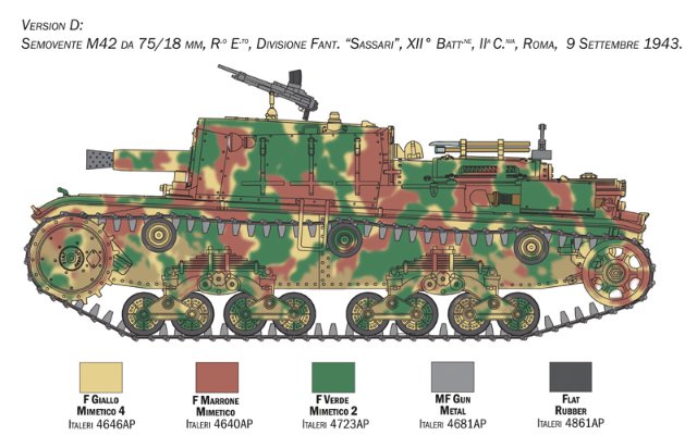 Semovente M42 da 75/18 (Italeri 1:35)