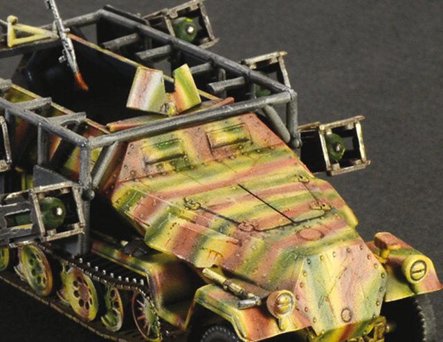 Sd. Kfz. 251-1 Wurfrahmen Stuka zu Fuss (Italeri 1:72) 