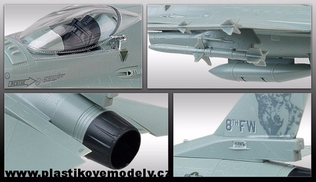 USAF F-16C Multirole Fighter MCP (Academy 1:72)