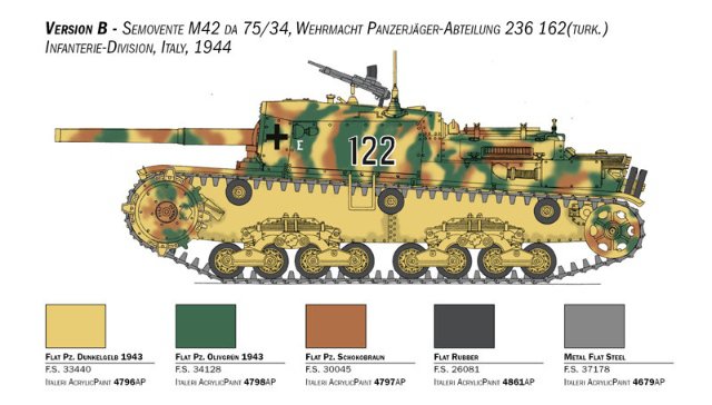 Semovente M42 da 75/34 (Italeri 1:35)